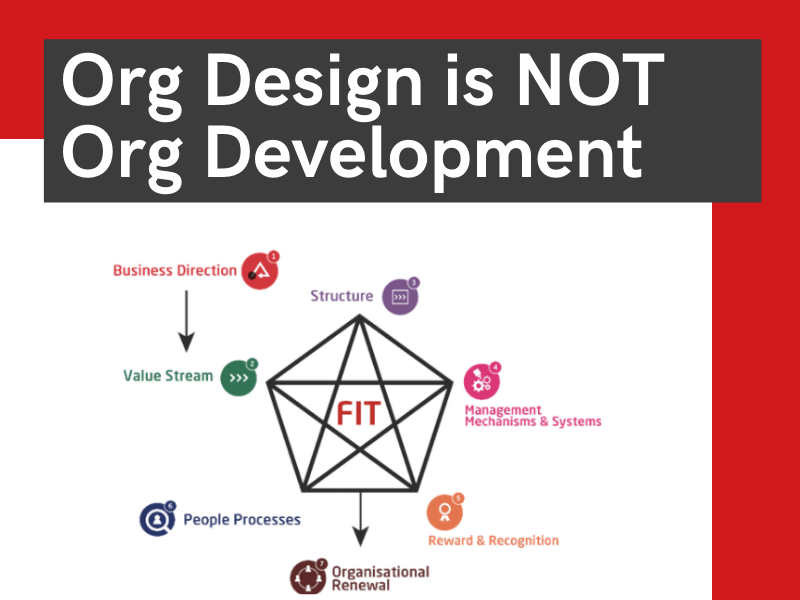 org design is not org development